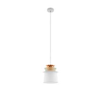 Eglo Scazon Suspension en Acier Blanc Cuivré 60 W