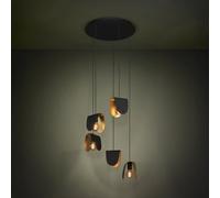 Eglo SERENARA Suspension à 5 sources lumineuses, E27, 390183,
