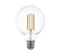 Eglo Ampoule LED connectée E27 G95 connect.z - ZigBee, dimmable, 700 lm, blanc chaud-froid