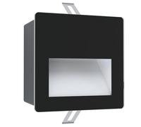 Eglo Spot encastrable LED extérieur Aracena, lampe murale en verre