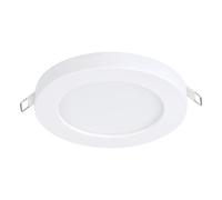 Luminaire encastrable FLEX LED 5,5W en aluminium blanc D117mm