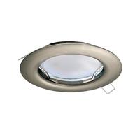 EGLO Spot encastrable Peneto, projecteur en acier nickel mat, luminaire