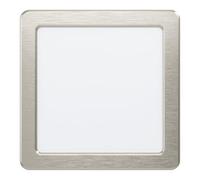 EGLO Spot LED encastrable Fueva 5, L x l 16,6 cm, acier et surface