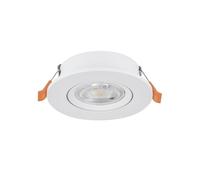 Eglo Spot LED encastré Barranco, lampe de plafond à encastrer avec dip