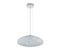 Eglo Suspension Clemente, lampe à 3 flammes, élégante, suspension en acier