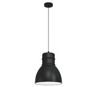 Eglo Suspension luminaire Ebury, lustre chambre industriel et scandinave