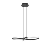 Eglo Suspension luminaire LED Serpins, lampe de plafond suspendue au design