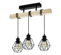 Eglo TOWNSHEND 5 Suspension à 3 sources lumineuses, E27, 44074,