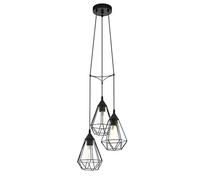 Eglo Suspension, Noir, Ø 31 cm