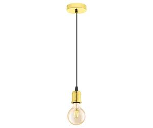 Eglo Suspension Yorth, lampe suspendue à une flamme vintage et