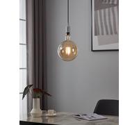 EGLO Vintage Spécial E27 LED grande lampe globe G200 4W 2200K blanc extra-chaud dimmable