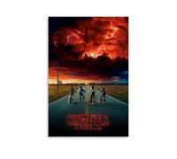 EGLOBICH Poster sur toile Stranger Things S1 pour garçons - Décoration murale - Esthétique - 20 x 30 cm - Sans cadre - Stranger Things S1