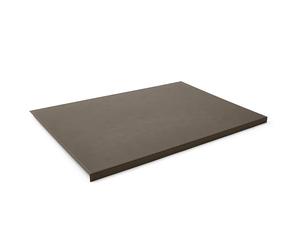 Eglooh - Calliope - Sous main bureau cuir avec Protège-rebord - Tapis de bureau XXL, Grand tapis de souris antidérapant - Accessoire bureau Fabriqué en Italie