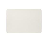 Eglooh - Herms - Sous main Bureau en Cuir Blanc cm 90x60 - Coutures Artisanales et Angles Ronds - Made in Italy