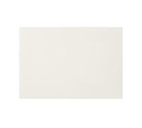 Eglooh - Mercurio - Sous main Bureau en Cuir Blanc cm 65x45 - Coutures Artisanales et Fond Antidérapant - Made in Italy