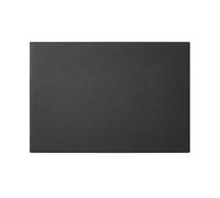 Eglooh - Mercurio - Sous main Bureau en Cuir Gris Anthracite cm 80x50 - Coutures Artisanales et Fond Antidérapant - Made in Italy