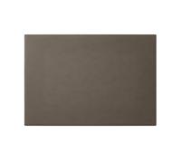 Eglooh - Mercurio - Sous main Bureau en Cuir Gris Taupe cm 90x60 - Coutures Artisanales et Fond Antidérapant - Made in Italy