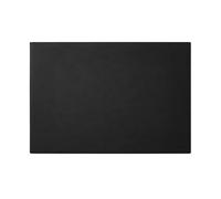 Eglooh - Mercurio - Sous main Bureau en Cuir Noir cm 80x50 - Coutures Artisanales et Fond Antidérapant - Made in Italy