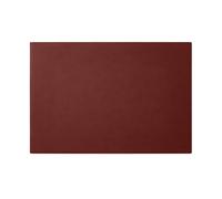 Eglooh - Mercurio - Sous main Bureau en Cuir Rouge Bordeaux cm 65x45 - Coutures Artisanales et Fond Antidérapant - Made in Italy