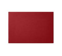 Eglooh - Mercurio - Sous main Bureau en Cuir Rouge Vif cm 90x60 - Coutures Artisanales et Fond Antidérapant - Made in Italy