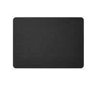 Eglooh - Oceano - Sous main Bureau en Vrai Cuir Noir cm 50x35 - Coutures Artisanales et Angles Ronds - Made in Italy