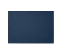 Eglooh - Palladio - Sous main Bureau en Vrai Cuir Bleu cm 50x35 - Coutures Artisanales et Fond Antidérapant - Made in Italy