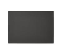 Eglooh - Palladio - Sous main Bureau en Vrai Cuir Gris Anthracite cm 70x50 - Coutures Artisanales et Fond Antidérapant - Made in Italy