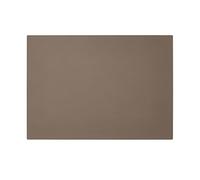 Eglooh - Palladio - Sous main Bureau en Vrai Cuir Gris Taupe cm 70x50 - Coutures Artisanales et Fond Antidérapant - Made in Italy