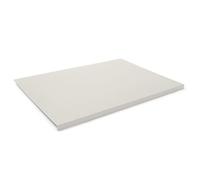 Eglooh Talia Sous Main Bureau Cuir Régénéré avec Profilé en Acier - Tapis de Bureau Cuir XXL Sans Couture, Tapis Antidérapant - Made in Italy