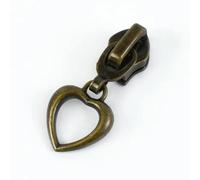 EGLUCK Curseurs de Fermeture éclair en Bronze 5#, pour Fermetures à glissière en Nylon, Sac à vêtements, têtes de Traction, Kits de réparation, Accessoires de Couture, Bricolage, 5/10 pièces