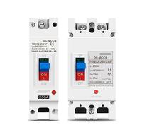 EGMEWDGF Disjoncteur Solaire à boîtier moulé MCCB, Protection Contre Les surcharges, for Panneaux solaires photovoltaïques PV 1P 2P(160A,1P)
