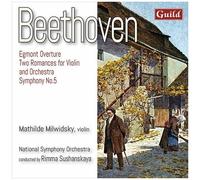 Guild – Ouverture Egmont, 2 romances pour violon et orchestre, Symphonie n° 5 – CD