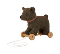 Egmont Toys Pull-Along Animaux en peluche - 4 modèles de peluches à tirer vers l'arrière (Chien Eliot, Ours Raoul, Mouton Mary, Ours Walter), Roues en Bois & Peluche Douce, dès 12 Mois (Mary (Mouton))