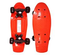 Ego 360 Mini skateboard complet pour enfants débutants, filles, garçons, patineurs rétro Skatepark 6 couleurs (orange coucher de soleil), M (318004)