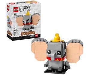 Ego BrickHeadz 40792 Dumbo - Kit de Construction pour Enfants et collectionneurs à partir de 10 Ans, 176 pièces, Personnage emblématique de Disney, modèle coloré à Construire et à Exposer