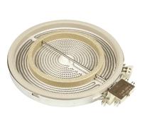 EGO Hilight Radiateur à deux cercles d'aide, modèle : Ø 210/120 mm, puissance : 2200-750 W, 230 V