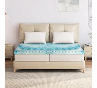 EGO HOME Surmatelas 140 x 200 cm, Hauteur 5 cm, 7 Zones en Mousse, CertiPUR EU, Sans Housse, pour Boxspring, Matelas et Canapé-Li