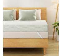 Ego Home Surmatelas 80x200, Mousse à Mémoire de Forme au Thé Vert, Épaisseur 9 cm, Confort Ergonomique, Certifié Oeko-Tex, Confortable et Respirant, Lavable, Anti-Poussière et Antidérapant