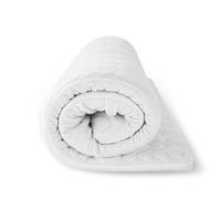 EGO HOME Surmatelas 90 x 190 cm, hauteur 7 cm, niveau de dureté H2, avec noyau en mousse froide à 7 zones à mandrin en spirale, certifié Oeko-Tex, 90 x 190 cm, pour lit à sommier tapissier, canapé-lit