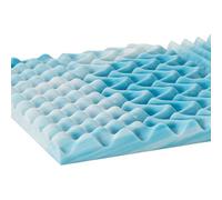 Ego Home Surmatelas en Mousse Confortable, 180 x 200 cm, Plaque de Mousse de 7 cm de Hauteur, certifié Oeko-Tex, sans Housse, pour lit à sommier tapissier, Matelas, canapé-lit