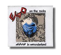 Ego On The Rocks Band Patch Patch Patch Brodé Iron on The Rocks