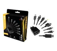 Ego Gear Câble de charge SCH7 – 7 en 1, chargeur rapide Euro USB – MULTI