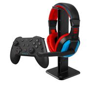 EgoGear - Pack essentiel SBP30 - Casque - Manette - Support pour Nintendo Switch, Switch OLED, PS3 et PC