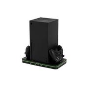 EgoGear PCH35 - Station de Charge Chroma pour Xbox Series X | Support Manettes + 2 Batteries 1100mAh inclus + Système de Refroidissement