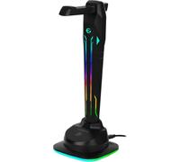 EGOGEAR Pied pour casque SAC1 RGB avec 4xPorts USB et type-C 1m