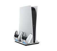 EgoGear - Station de recharge adaptée à la PS5 avec refroidissement - Chargeur P