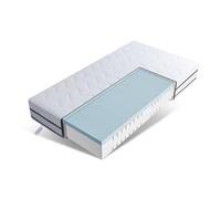 EGOHOME Matelas en Mousse à mémoire de Forme, H2 à 7 Zones, certifié Oeko-Tex, élasticité ponctuelle, protège Le Dos, 140 x 200 cm, Hauteur 16 cm, Housse Douce avec Sensation de Nuage