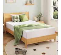 EGOHOME Matelas en Mousse à mémoire de Forme pour lit Simple de 20,3 cm, livré dans Une boîte avec Gel de thé Vert rafraîchissant, soulage la Pression avec Un Soutien Ferme Moyen, certifié