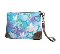 EgoMed Rock Stars Flash,Sacs à Main en Cuir PU pour Femmes, Pochette à Fermeture éclair, Portefeuille, Sac à Main avec dragonne