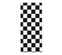 EgoMed Serviette 30 x 70 cm, essuie-Mains, essuie-Mains de Bain Doux pour Cuisine, hôtel, Salle de Sport, buanderie, Drapeau à Damier Racing